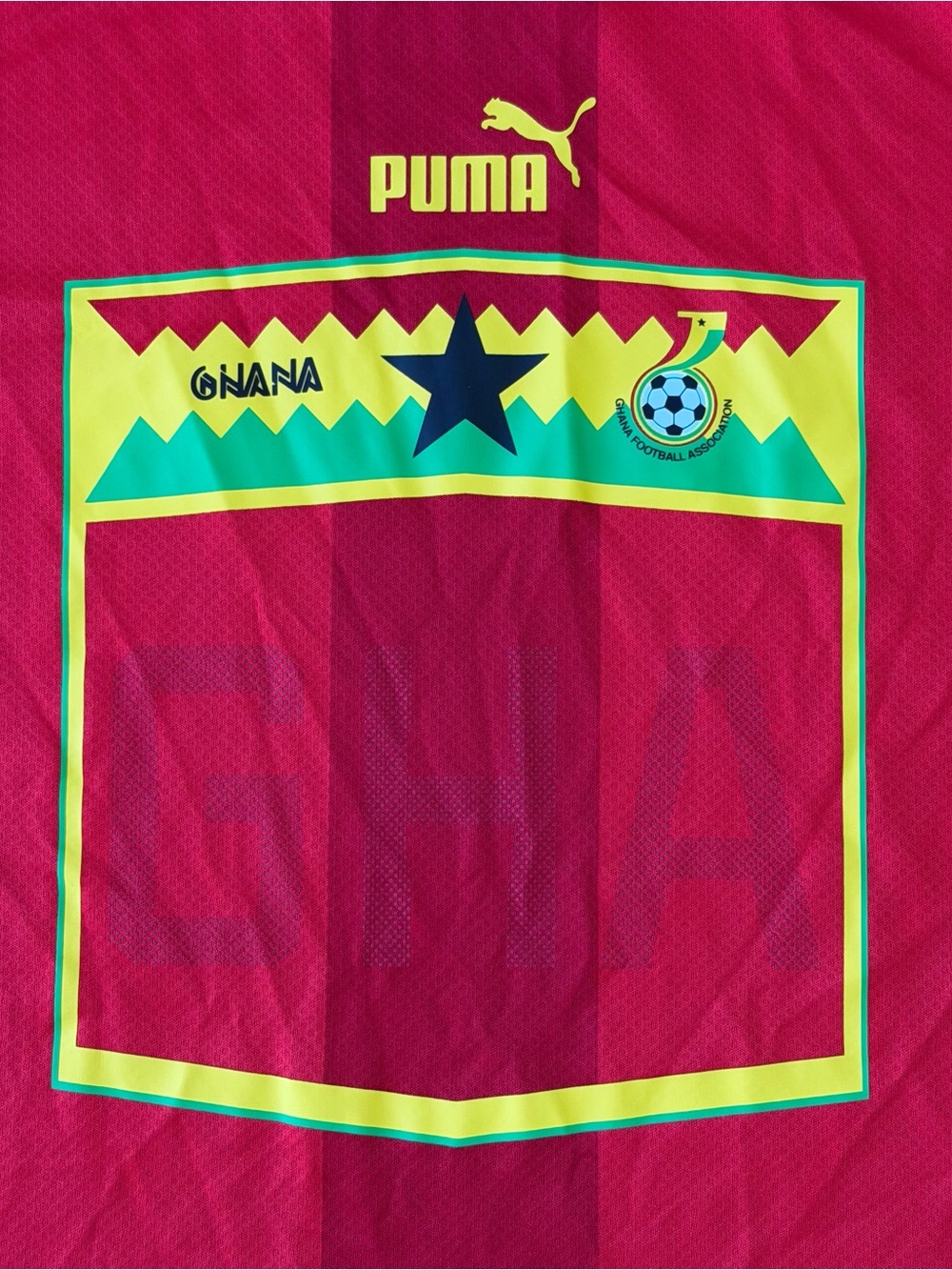 Puma Ghana 2022/23 Away Soccer Jersey Dry Cell Size Large Futbol World Cup FIFA - Picture 4 of 10